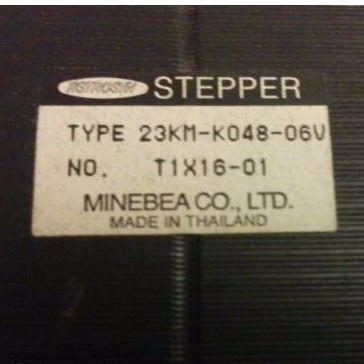China NORITSU STEPPER MOTOR I0123063 MINEBEA 23KM-K048-06V T1X16-01 MINILAB Used supplier