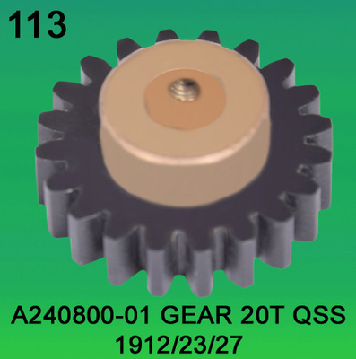 China A240800-01 GEAR TEETH-20 FOR NORITSU qss1912,2301,2701 minilab supplier