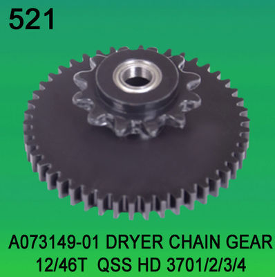 China A073149 A073149-01 DRYER CHAIN GEAR TEETH 12 46 FOR NORITSU HD Qss3701 3702 3703 3704 31 32 Minilab supplier