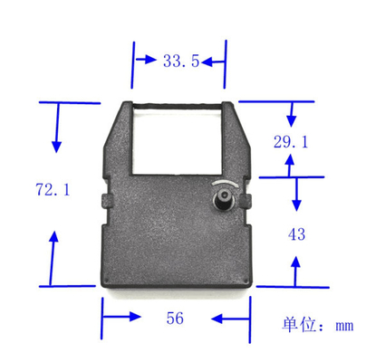 China PTR4001 Time Recorder Ribbon Commodore MPS 801 Pyramid 4000 Time Clock Ribbon supplier