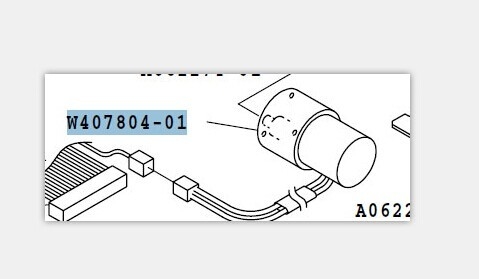 China W412667-01 Noritsu Minilab Spare Parts Motor Unit supplier