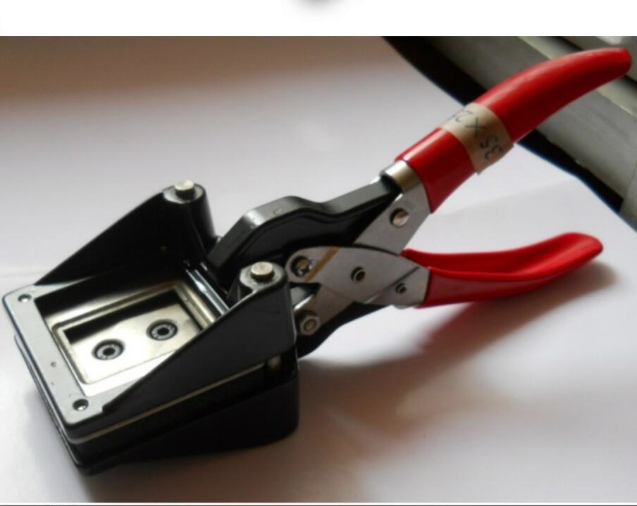 Manual Passport Size Photo Cutter 35mm X 25mm Right Corner Photo Punch