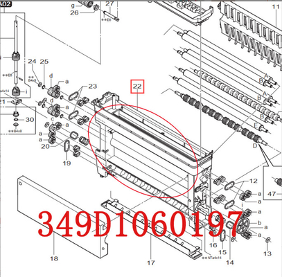 Fuji Frontier 550/570 Minilab Spare Part Rack PS4 349D1060197 Made in China supplier