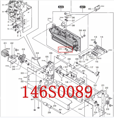 146S0089 Detector D771P Dryer Exit Transport Section Sensor Fuji Frontier 550 570 570R Digital Printer Original New Dete supplier