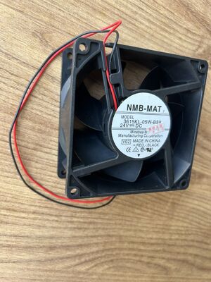 3615KL‑05W‑B59 NMB 3‑Wire Cooling Fan 92×92×38mm DC24V 0.24A Replacement Spare Part for Konica Digital Minilab Photo Lab Processor Machine supplier