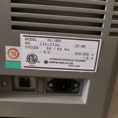 Used Noritsu HS‑1800 Digital Minilab Printer, Stand‑Alone System, With 120AFC‑II & 135AFC‑II Film Carriers, EZ Controller & Computer Host supplier