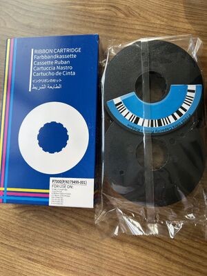 Ribbon Cartridge Nylon Black for OLIVETTI DM 509l DM 524L POWERCART FABRIC RIBBON B0184 improved supplier