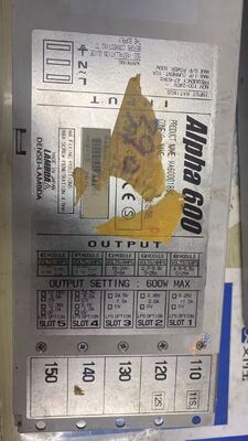 813C978021 Power Supply Alpha600 for Fuji Frontier 390 LP2500 Digital Minilab Spare Part supplier