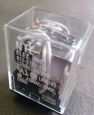 NTE RELAY R12-17A3-120 120 VAC 5 AMP R1217A3120 NORITSU MINILAB supplier