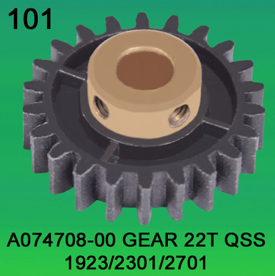 A074708 00 NORITSU Qss1923 2301 2701 3201 3701 Minilab Spare Part GEAR TEETH 22 supplier