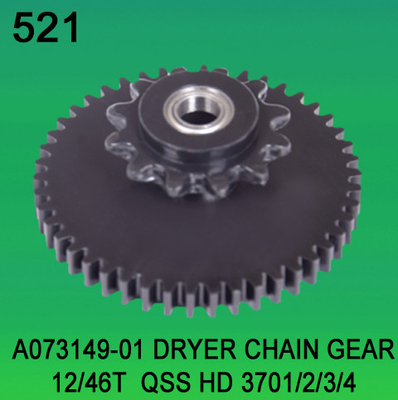 A073149 01 DRYER CHAIN GEAR TEETH 12 46 FOR NORITSU HD Qss3701 3702 3703 3704 31 32 Minilab supplier