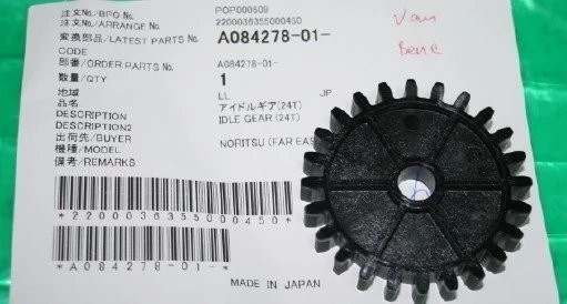 Noritsu Minilab Spare Part Gear A084278 A084278 01 supplier
