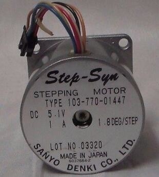 FUJI MINILAB Spare Part MOTOR SANYO DENKI STEPPING MOTOR 103 770 01447 W PULLEY supplier