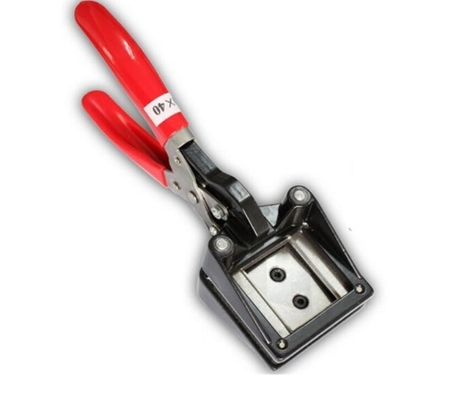 Square Hand Photo Cutter Aluminium Alloy For Passport Photo 30mm X 40mm supplier