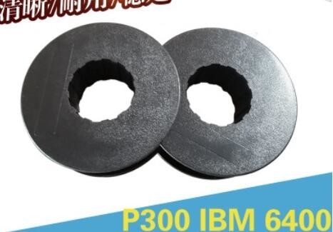 High Contrast Black Test Ribbon Compatible IBM6400 P300 P5 CL300 Spool Printer Ribbon supplier