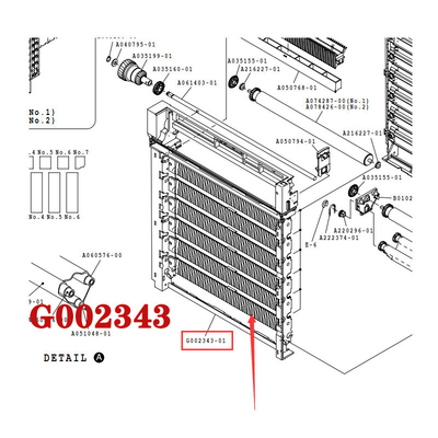 Noritsu QSS 29/32/37 Minilab Spare Part Rack G002344 G002343 supplier