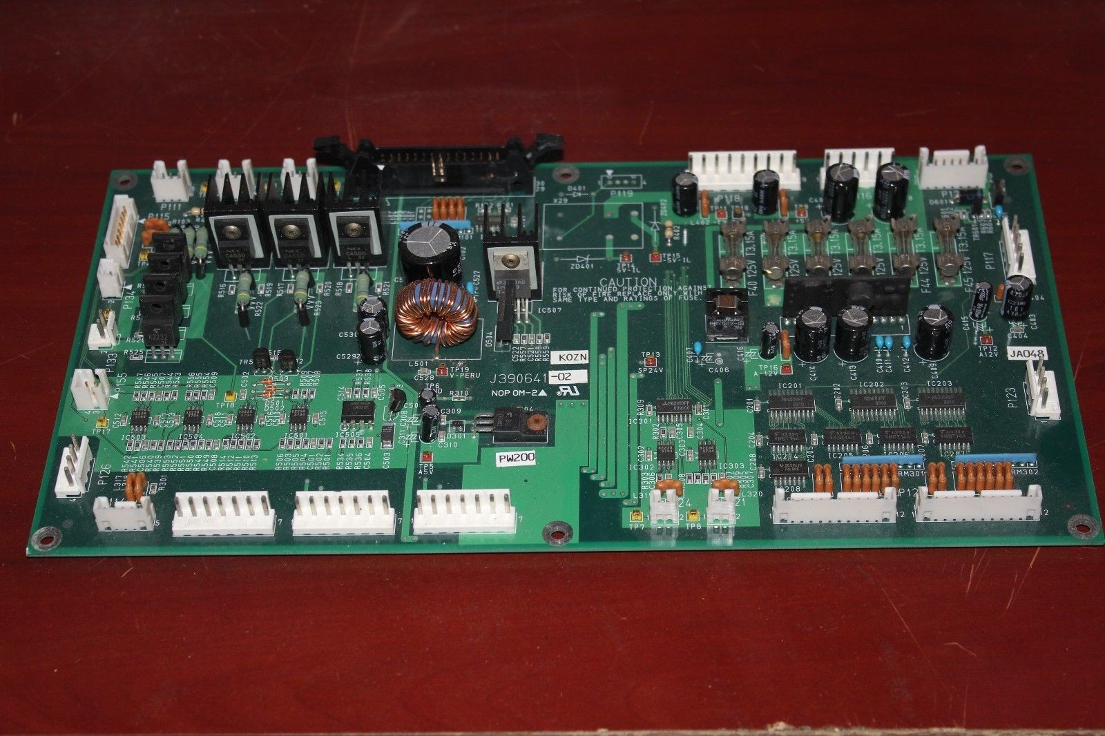 Noritsu 30113001 Minilab Processor Control Pcb J390641 